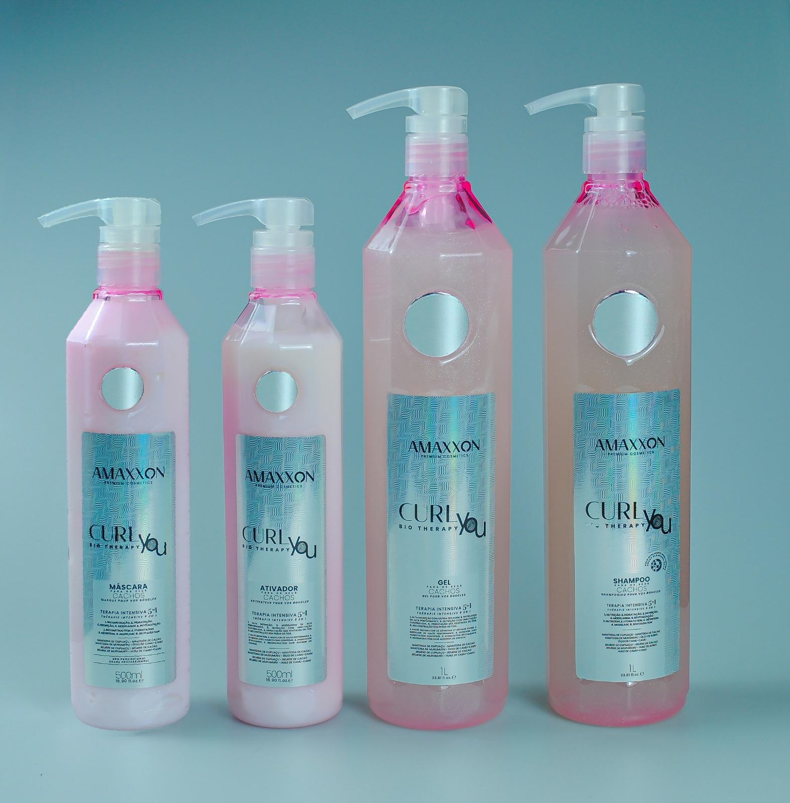 La gamme CurlYou d’Amaxxon pour cheveux bouclés : shampooing, masque et activateur