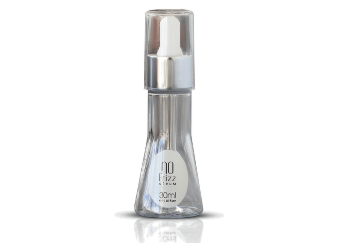 No Frizz Sérum 30 ml à l'huile de camu-camu, flacon pompe transparent, Amaxxon